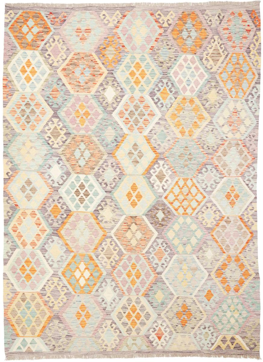 Afghanischer Teppich Kelim  Afghan 296x216 296x216, Perserteppich Handgewebt