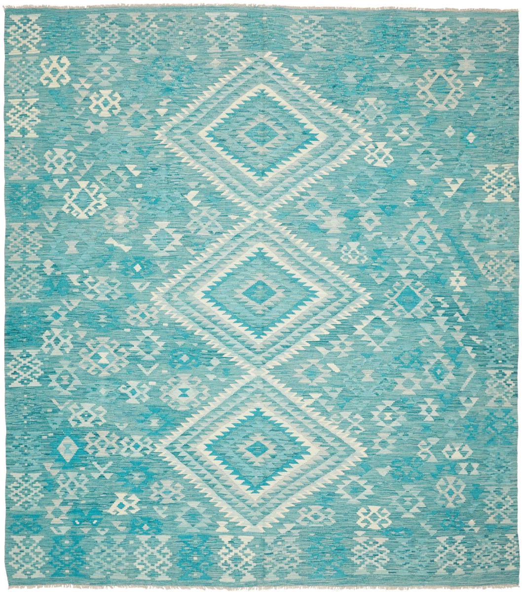 Alfombra afgana Kilim Afghan 299x256 299x256, Alfombra persa Tejido a mano