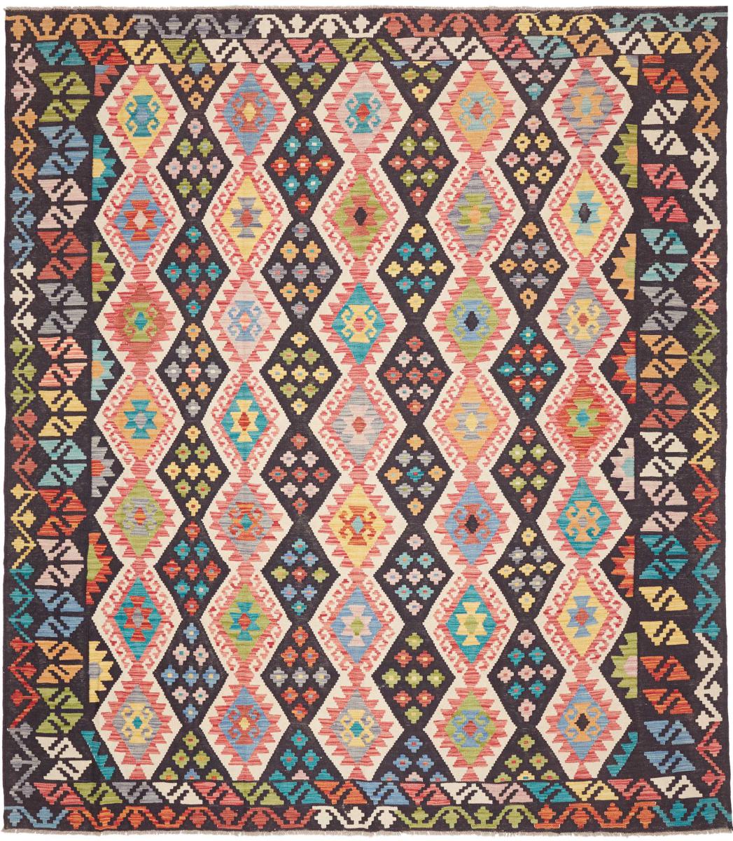 Covor afgan Kelim Afghan 286x253 286x253, Covor persan Țesut manual