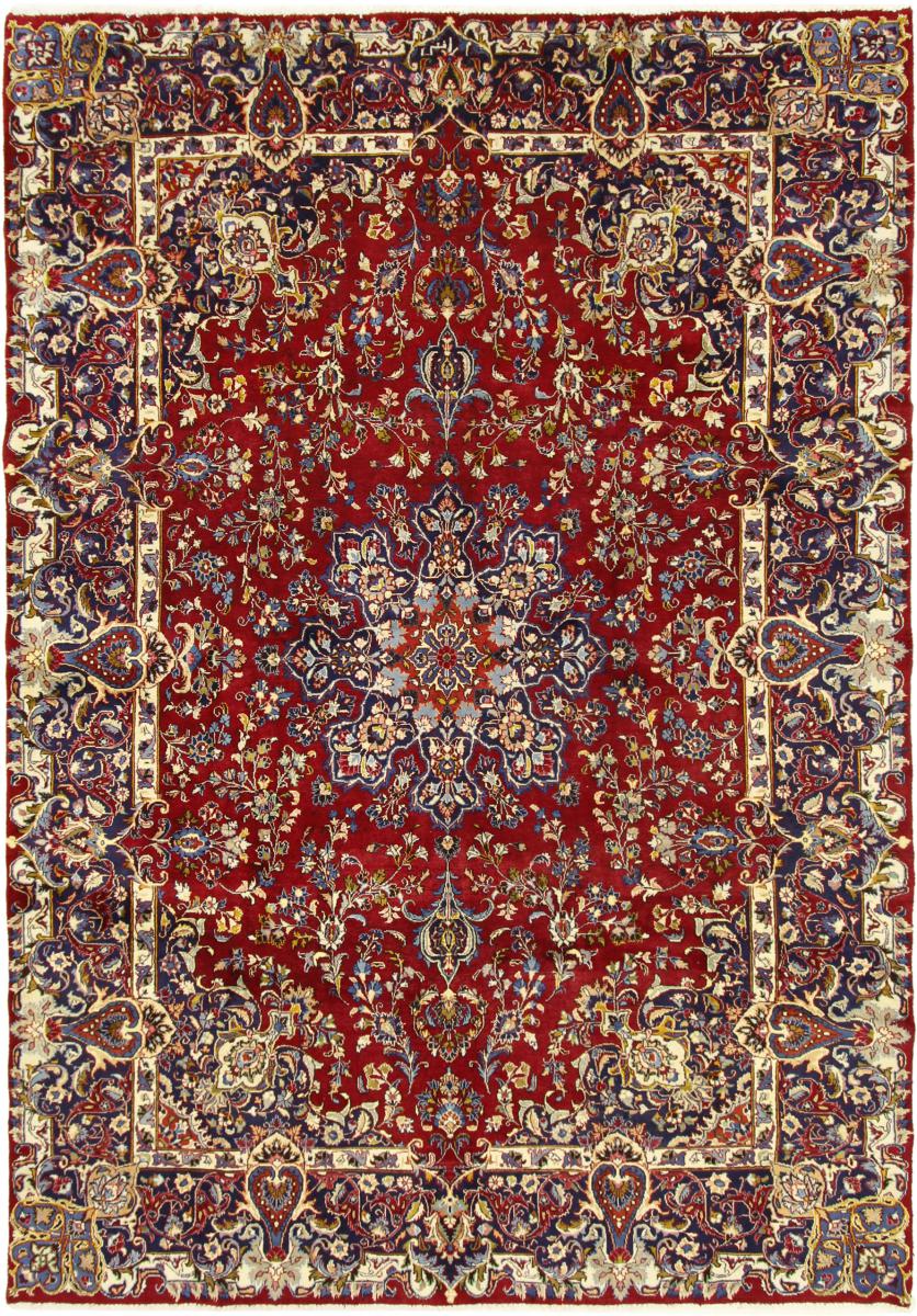 Persisk matta Yazd 347x239 347x239, Persisk matta Knuten för hand