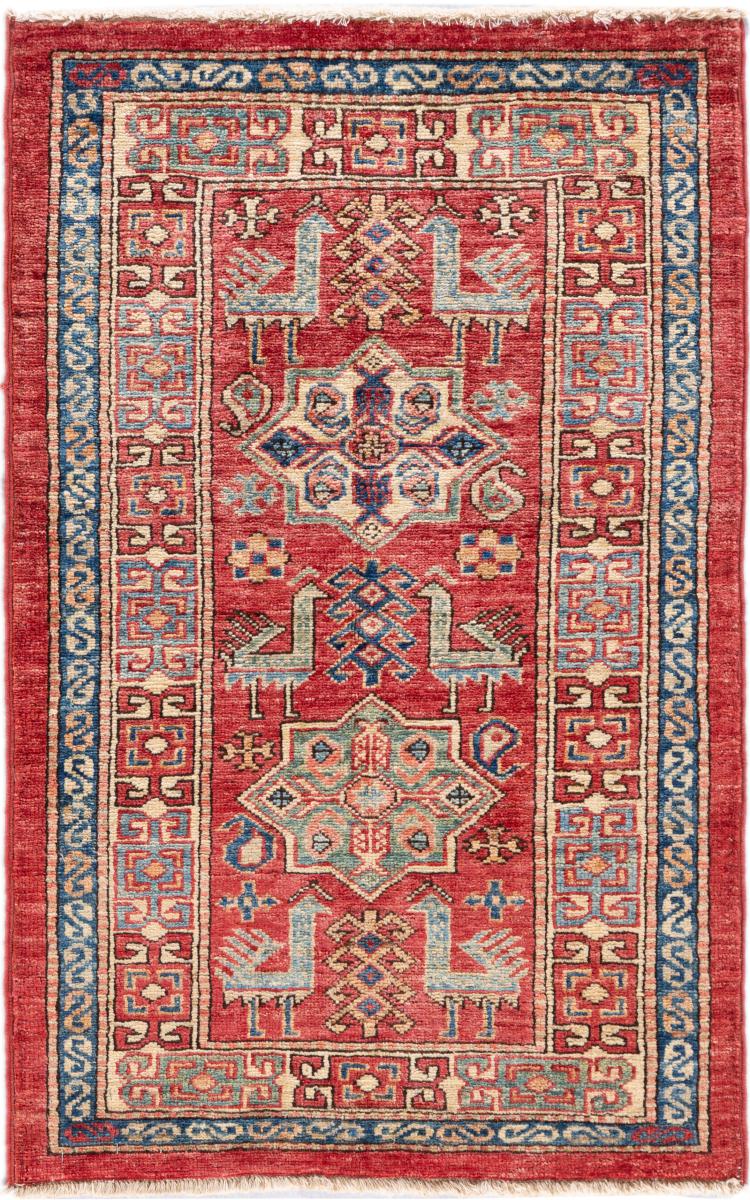 Alfombra afgana Super Kazak 97x60 97x60, Alfombra persa Anudado a mano