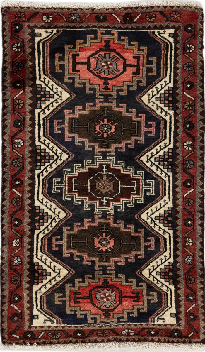 Persisk teppe Khamseh 126x71 126x71, Persisk teppe Knyttet for hånd