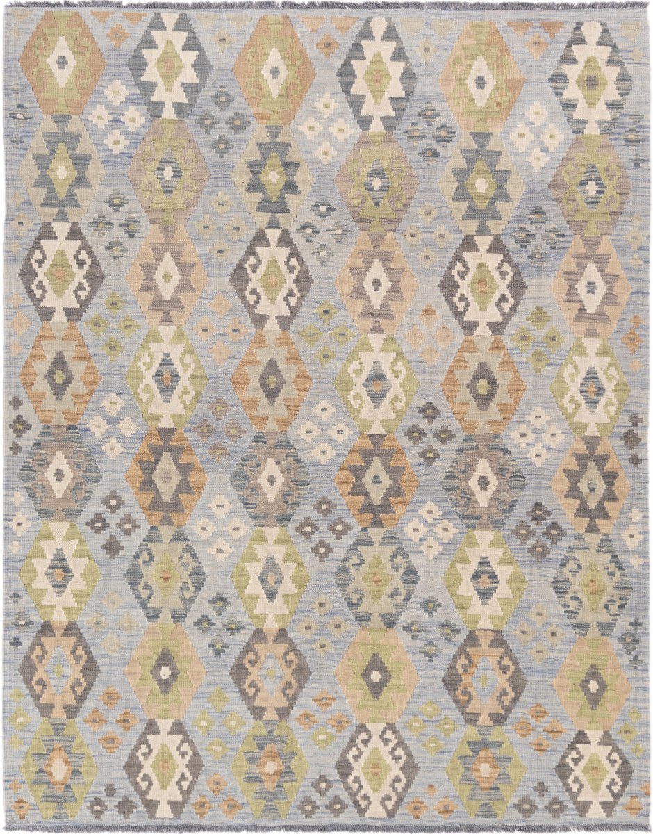 Tapete afegão Kilim Afegão 205x164 205x164, Tapete persa Tecido à mão