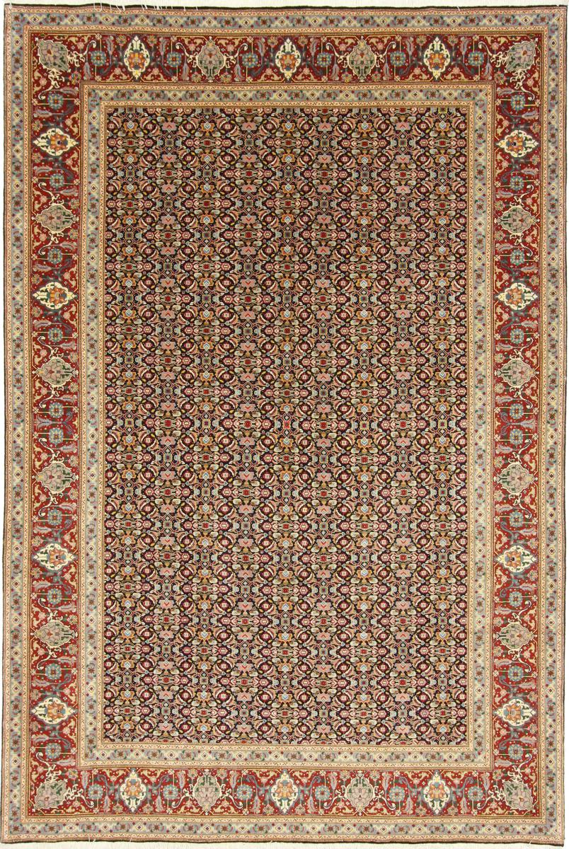 Tapete persa Tabriz 50Raj 295x201 295x201, Tapete persa Atado à mão