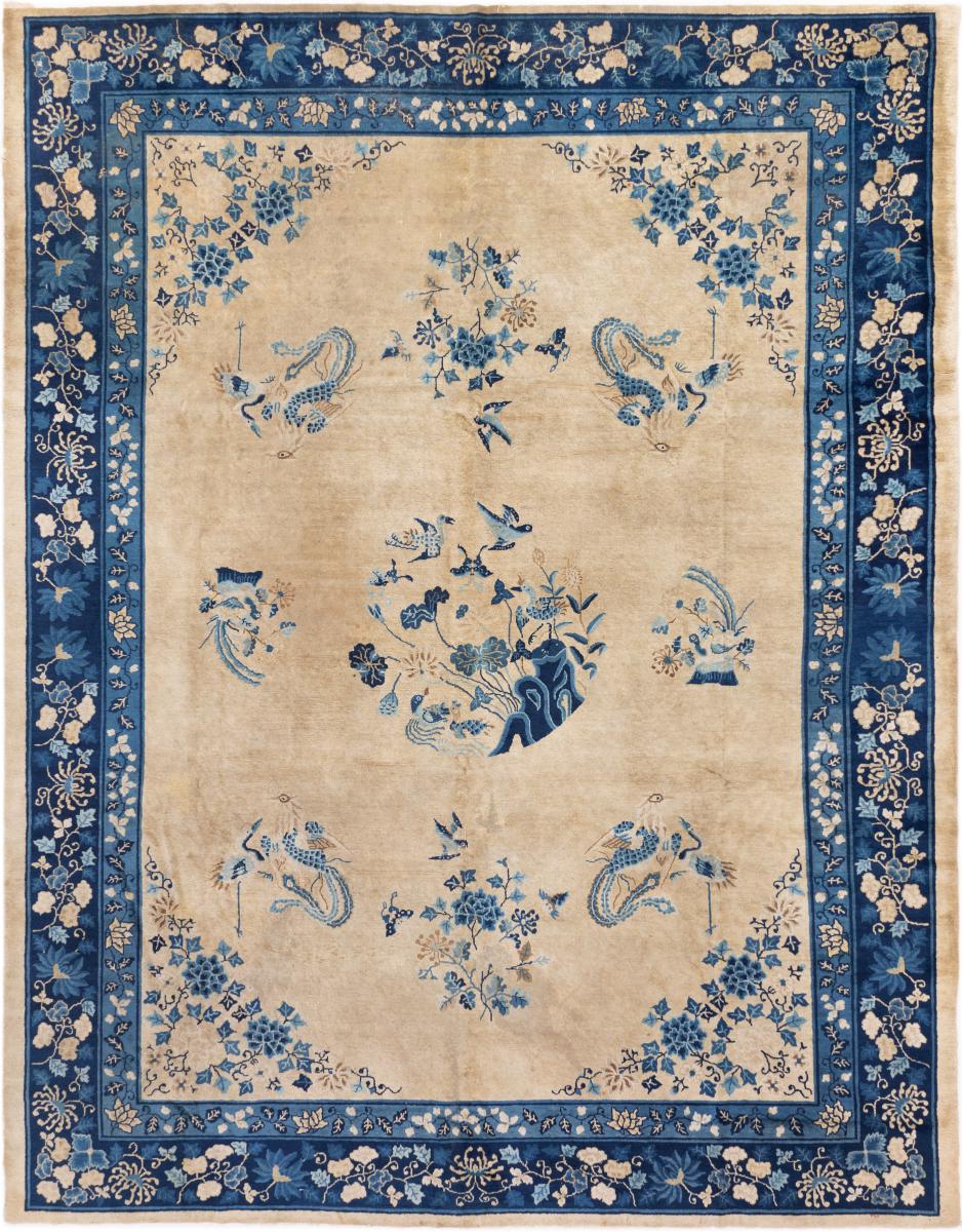Tapis chinois Chinois 355x281 355x281, Tapis persan Noué à la main