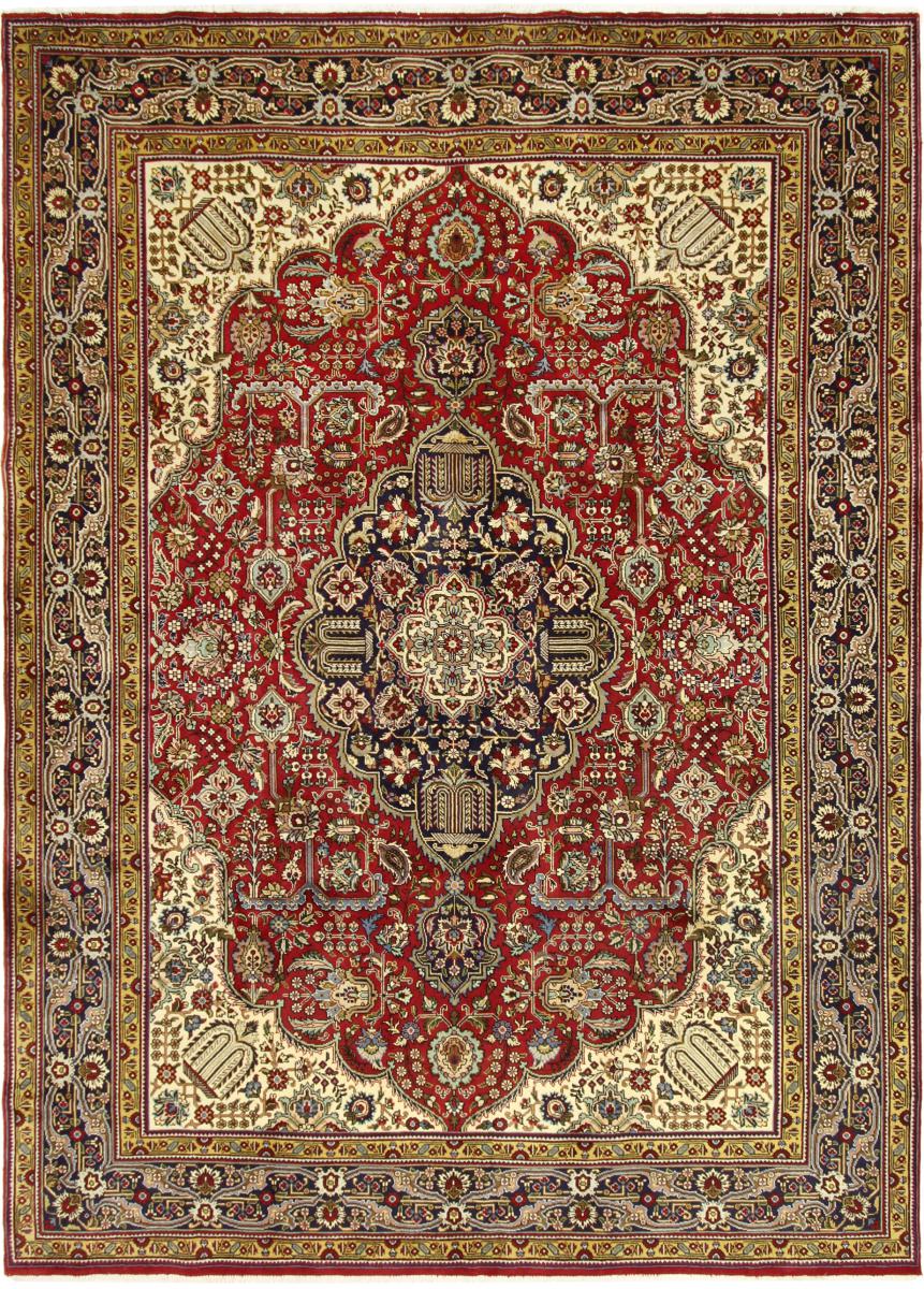 Alfombra persa Tabriz 346x251 346x251, Alfombra persa Anudado a mano