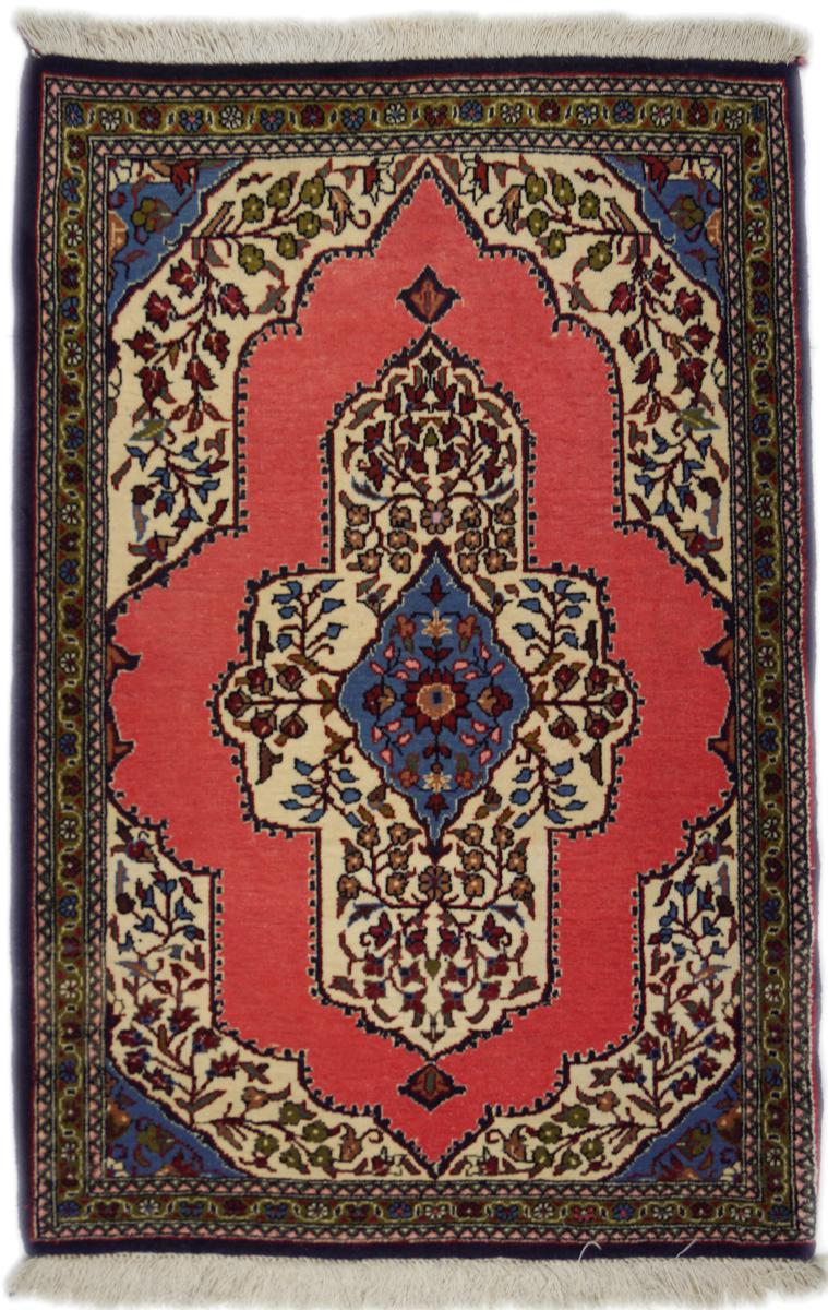 Tapis persan Ghom Ancien 94x63 94x63, Tapis persan Noué à la main