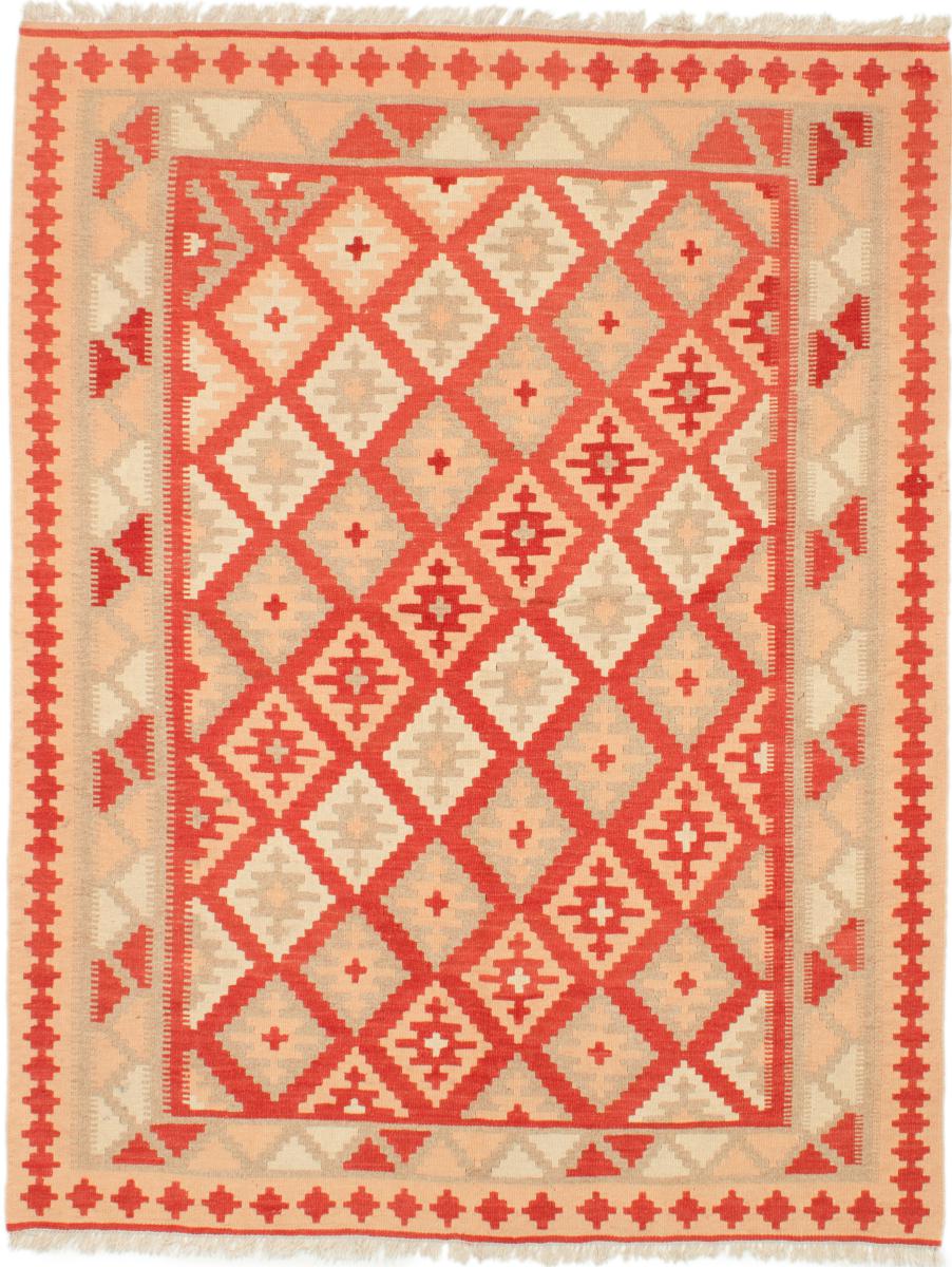 Tapete persa Kilim Fars 199x149 199x149, Tapete persa Tecido à mão