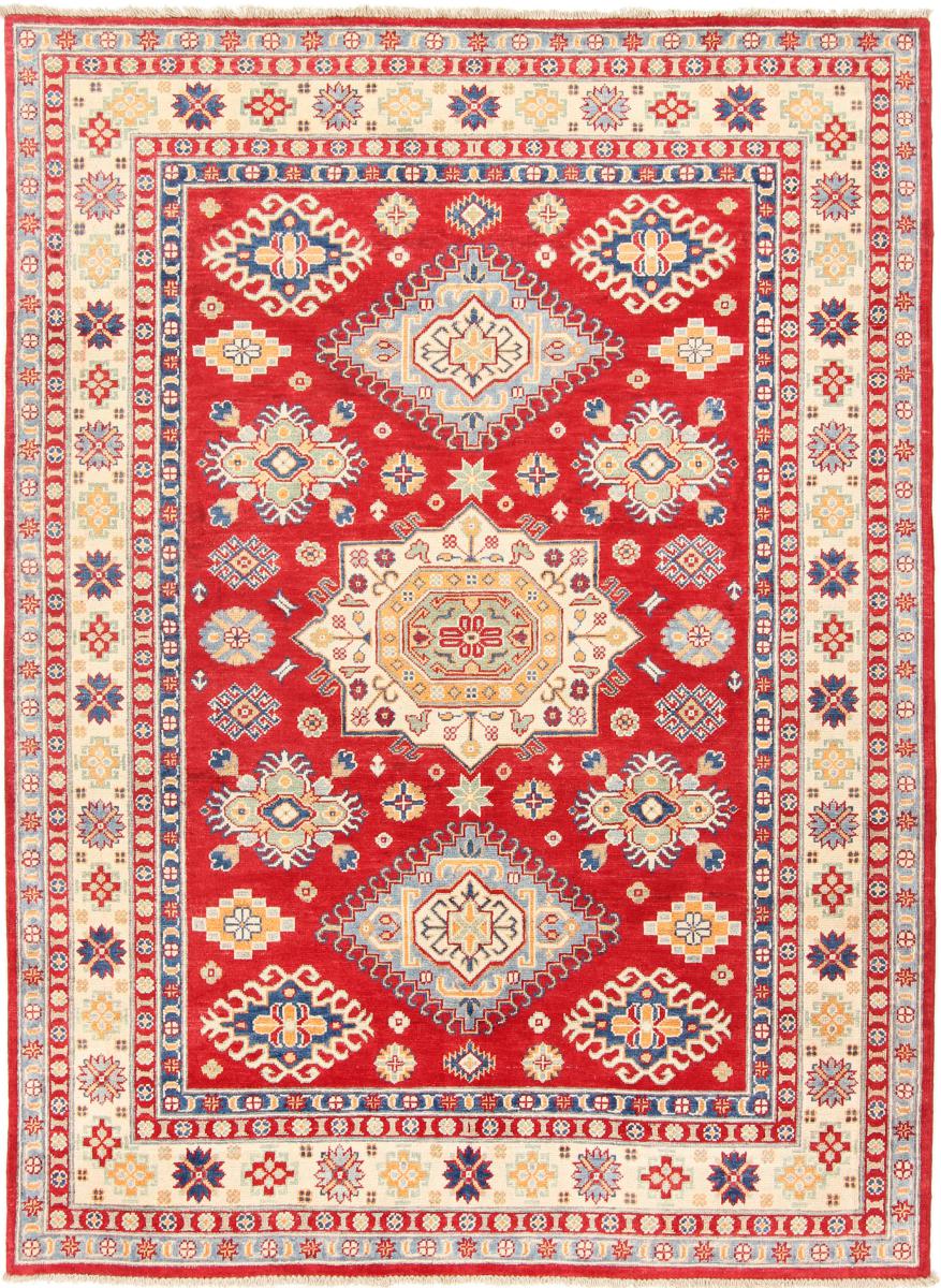 Afghan rug Kazak 239x176 239x176, Persian Rug Knotted by hand