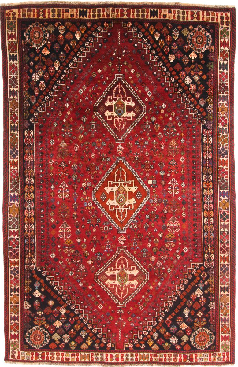 Persian Rug Ghashghai 277x175 277x175, Persian Rug Knotted by hand
