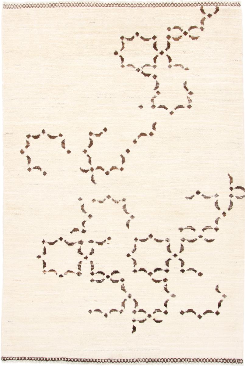 Afgán szőnyeg Berber Maroccan Ela 7'10"x5'4" 7'10"x5'4", Perzsa szőnyeg Kézzel csomózva