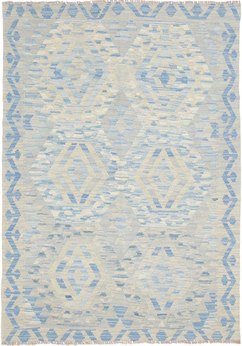Alfombra afgana Kilim Afghan 147x105 147x105, Alfombra persa Tejido a mano
