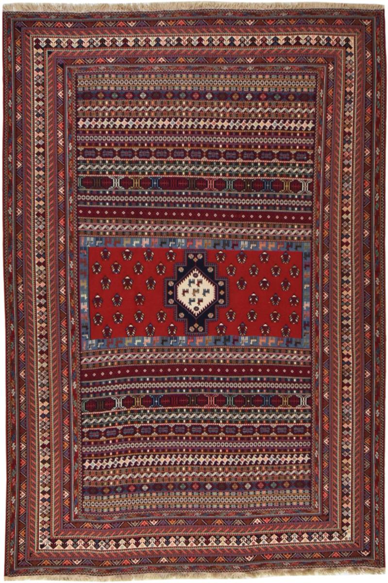 Perzisch tapijt Kilim Fars Sirdjan 288x199 288x199, Perzisch tapijt Handgeweven