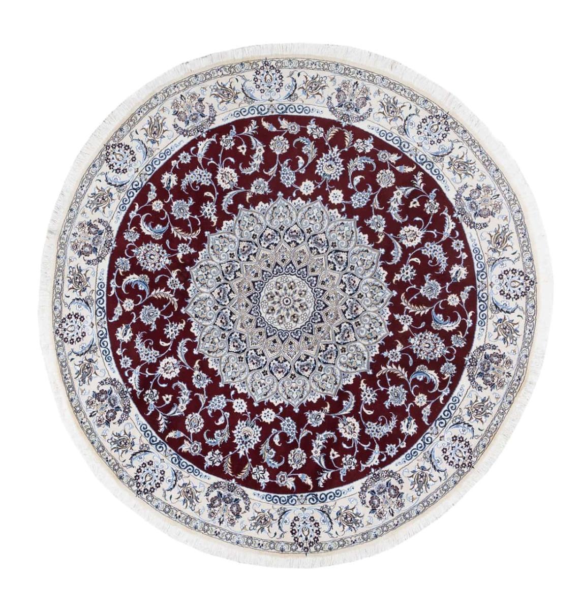 Persian rug Nain 9La 201x201 201x201, Persian rug Hand-knotted