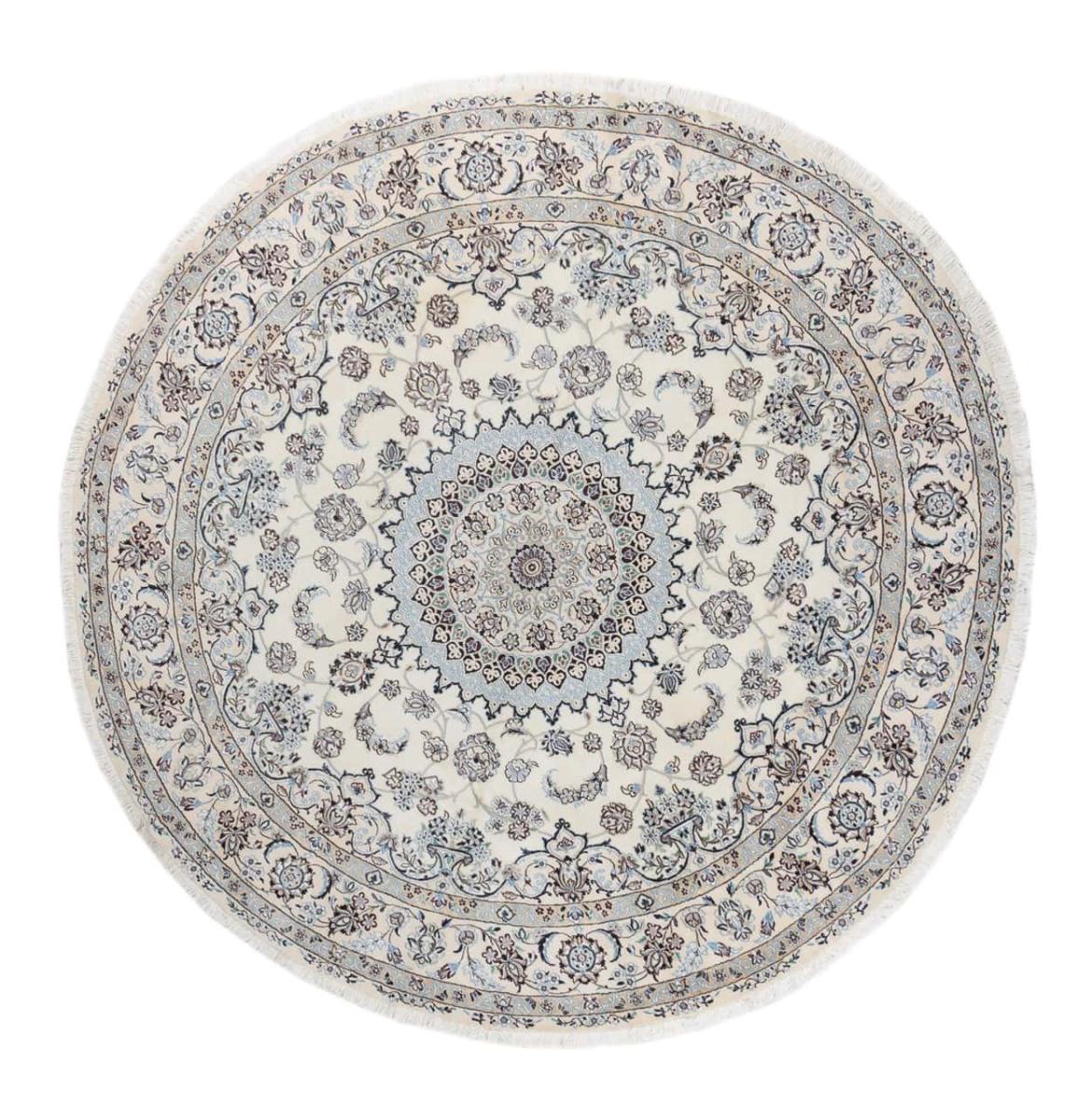 Persian Rug Nain 9La 261x261 261x261, Persian Rug Knotted by hand