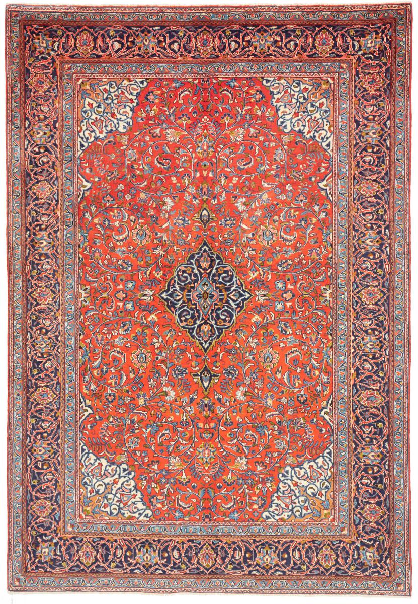 Persian Rug Sarouk 296x201 296x201, Persian Rug Knotted by hand