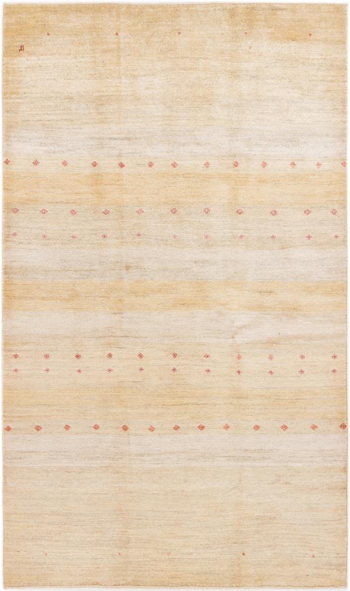 Persian Rug Persian Gabbeh Loribaft Z 6'8"x4'0" 6'8"x4'0", Persian Rug Knotted by hand