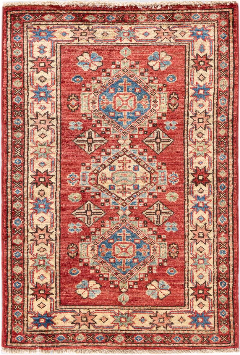 Afghansk teppe Super Kazak 90x61 90x61, Persisk teppe Knyttet for hånd