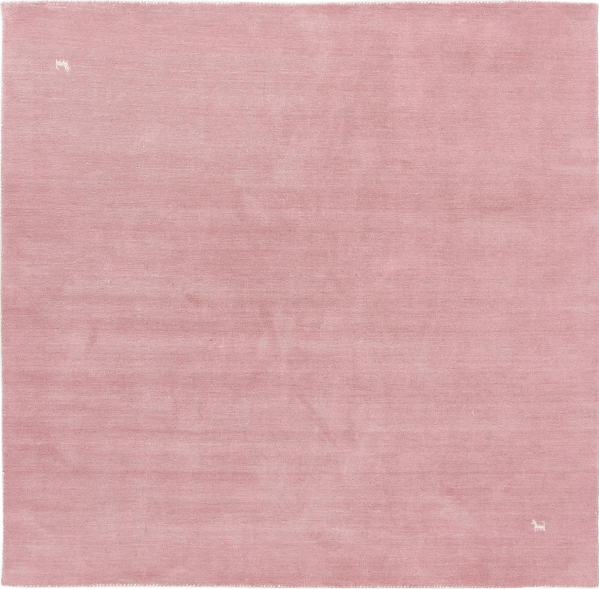 Tappeto indiano Loom Gabbeh Old Rose 248x242 248x242, Tappeto persiano Loom annodato