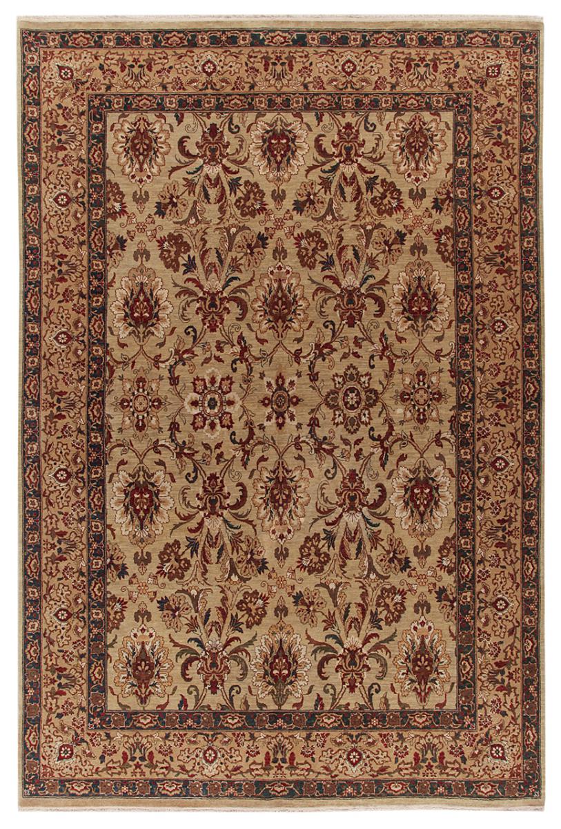 Indischer Teppich Indo Täbriz Royal 8'6"x5'7" 8'6"x5'7", Perserteppich Handgeknüpft