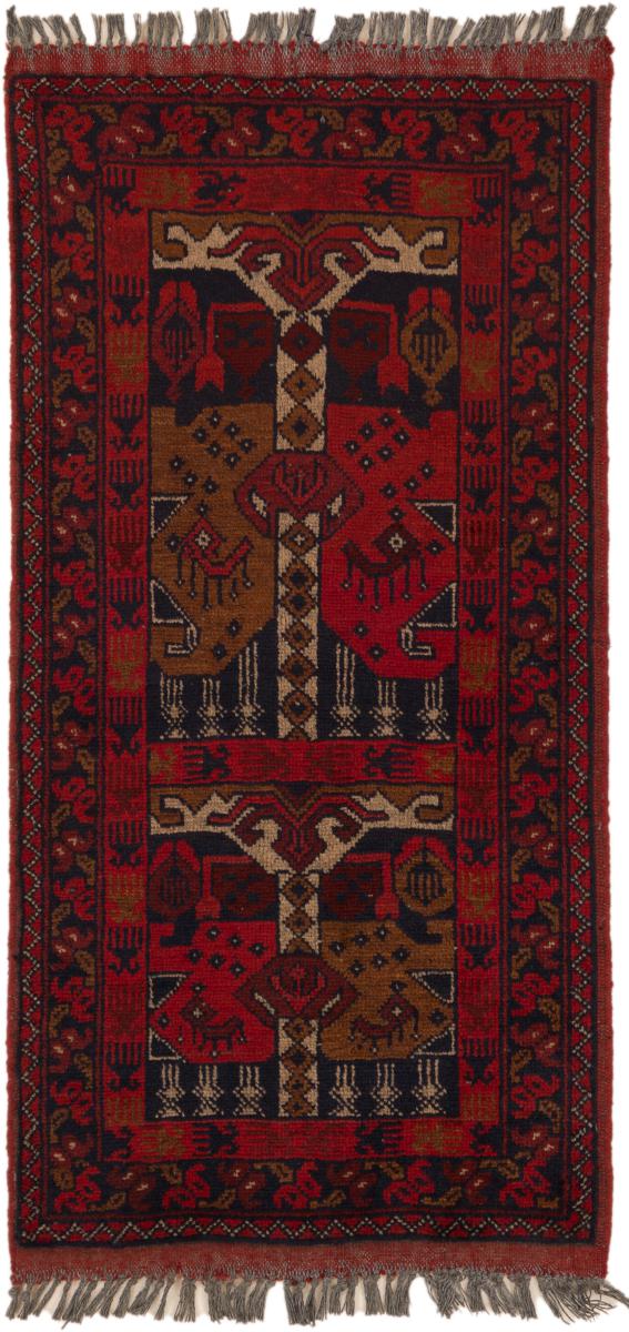 Afghan rug Khal Mohammadi 98x48 98x48, Persian Rug Knotted by hand