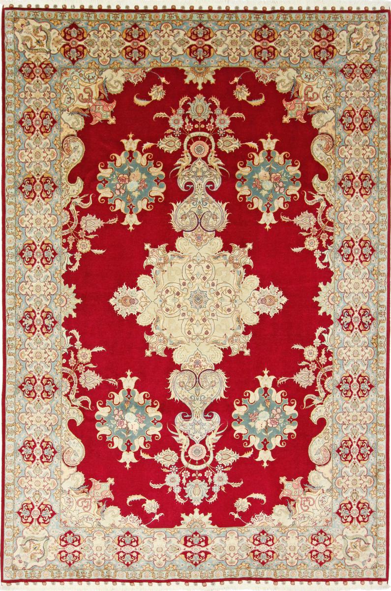 Tapete persa Tabriz 50Raj 311x205 311x205, Tapete persa Atado à mão