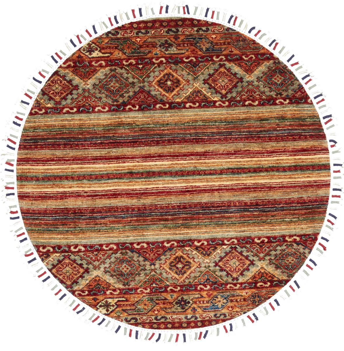 Tapete paquistanês Arijana Shaal 92x92 92x92, Tapete persa Atado à mão