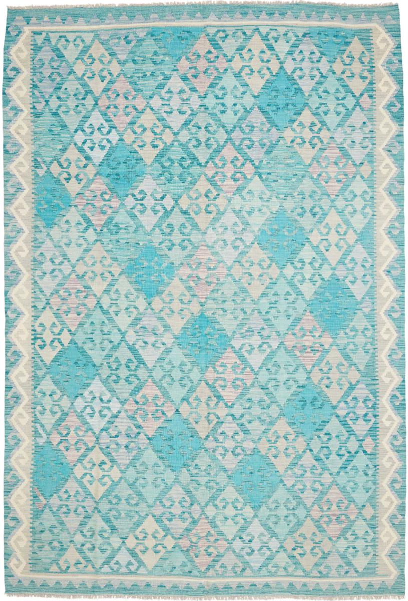 Afghanischer Teppich Kelim Afghan 305x205 305x205, Perserteppich Handgewebt