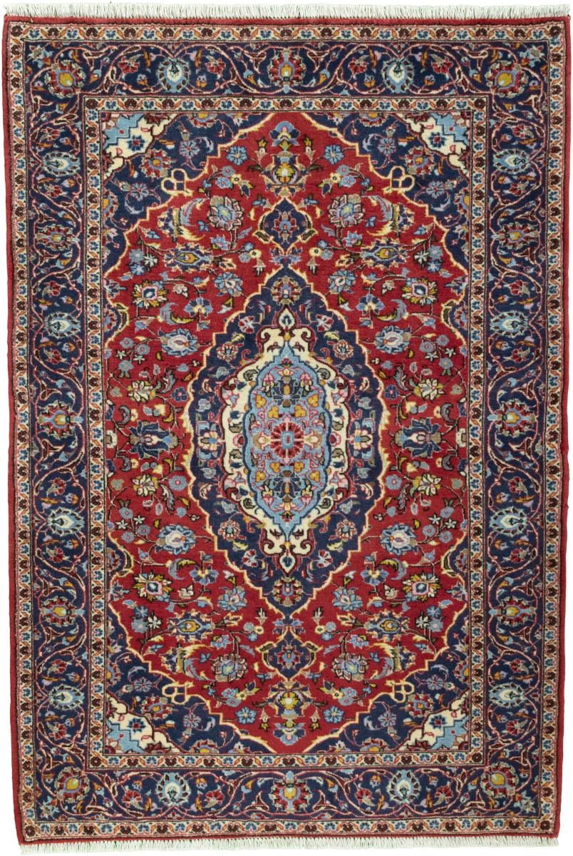 Tapis persan Kashan 174x118 174x118, Tapis persan Noué à la main