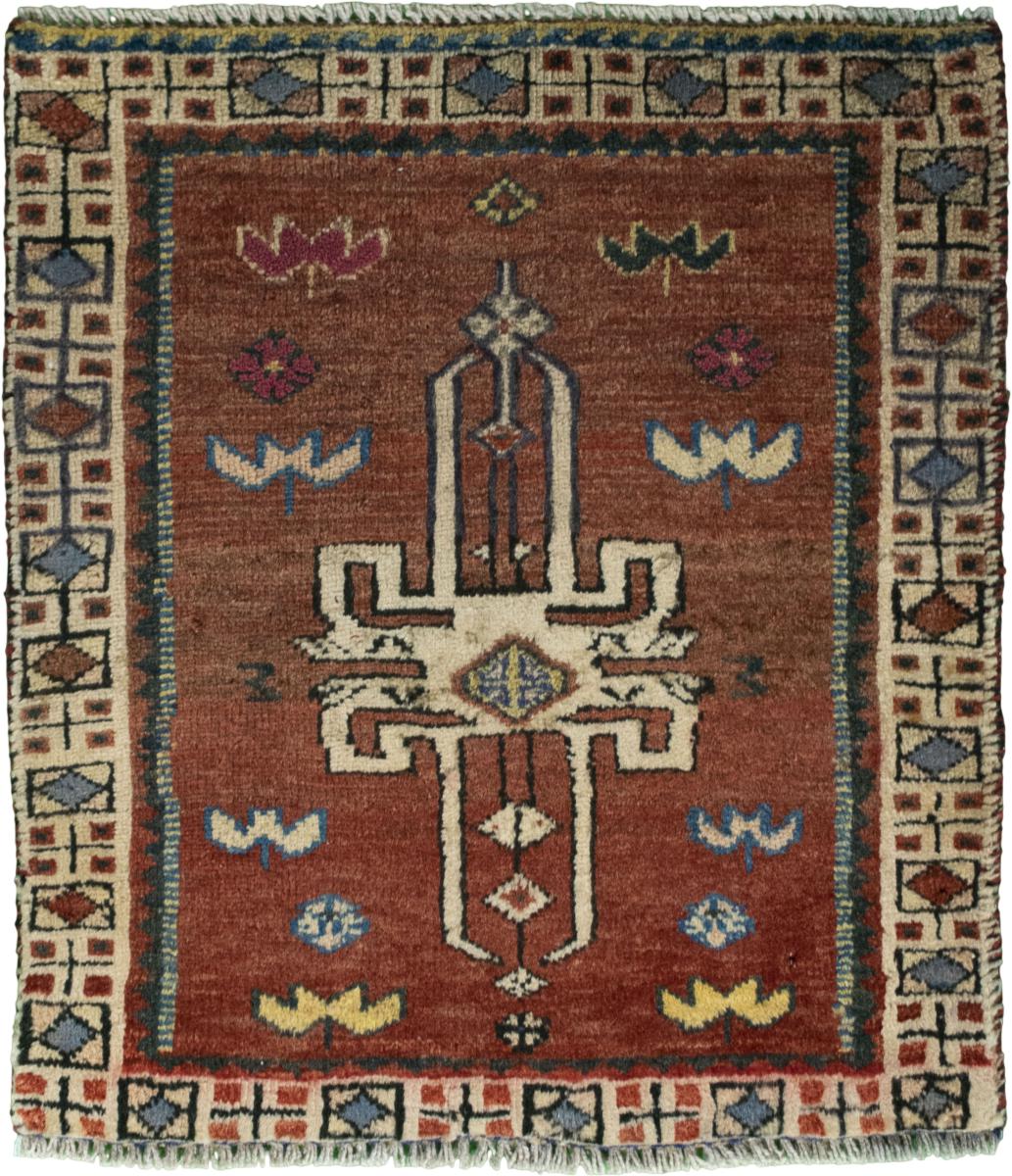 Perzisch tapijt Shiraz 66x61 66x61, Perzisch tapijt Handgeknoopte