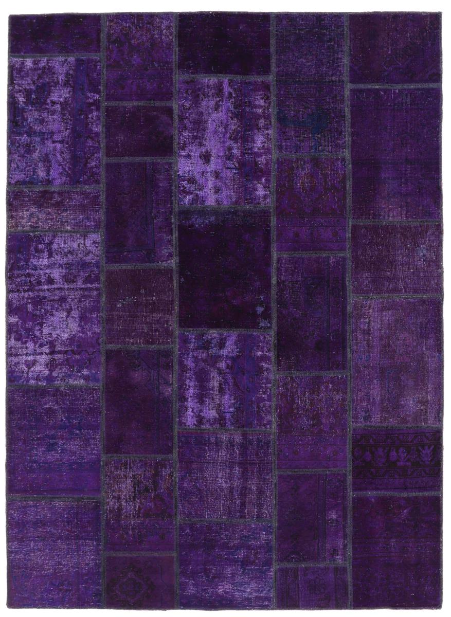 Persisk matta Patchwork 242x172 242x172, Persisk matta Knuten för hand