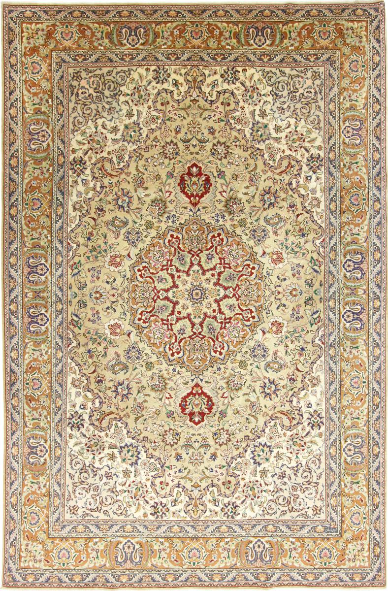 Tapete persa Tabriz 40Raj 315x204 315x204, Tapete persa Atado à mão