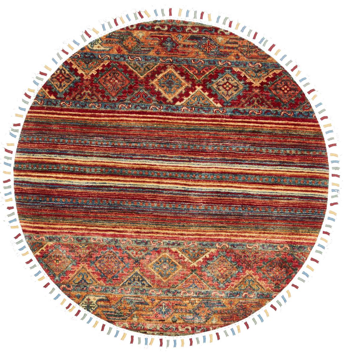 Pakistanilainen matto Arijana Shaal 89x89 89x89, Persialainen matto Solmittu käsin