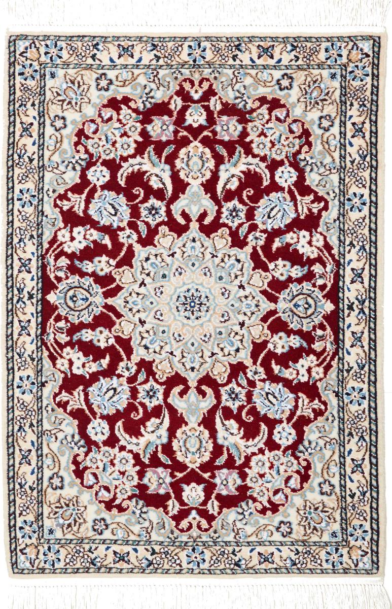 Tappeto persiano Nain 9La 96x66 96x66, Tappeto persiano Annodato a mano