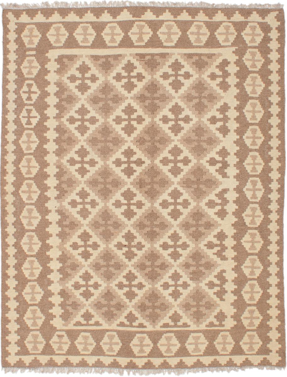 Tapete persa Kilim Fars 6'2"x4'9" 6'2"x4'9", Tapete persa Tecido à mão