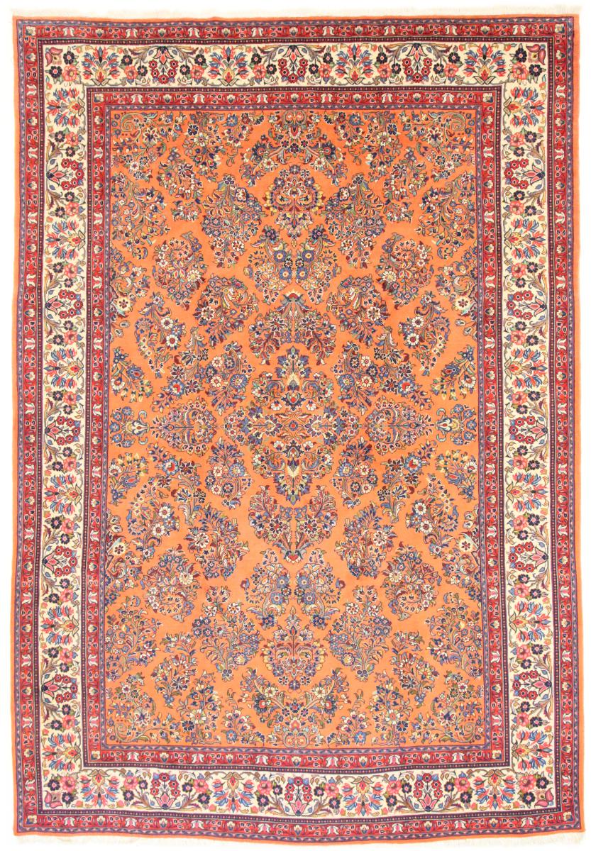 Tapete persa Sarough 359x247 359x247, Tapete persa Atado à mão