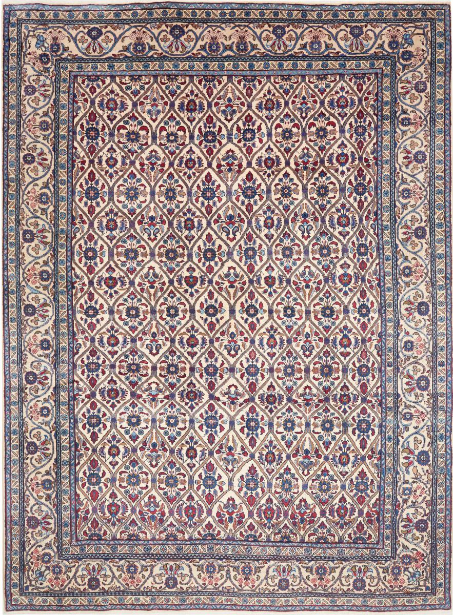 Persisk tæppe Keshan 336x244 336x244, Persisk tæppe Knyttet i hånden