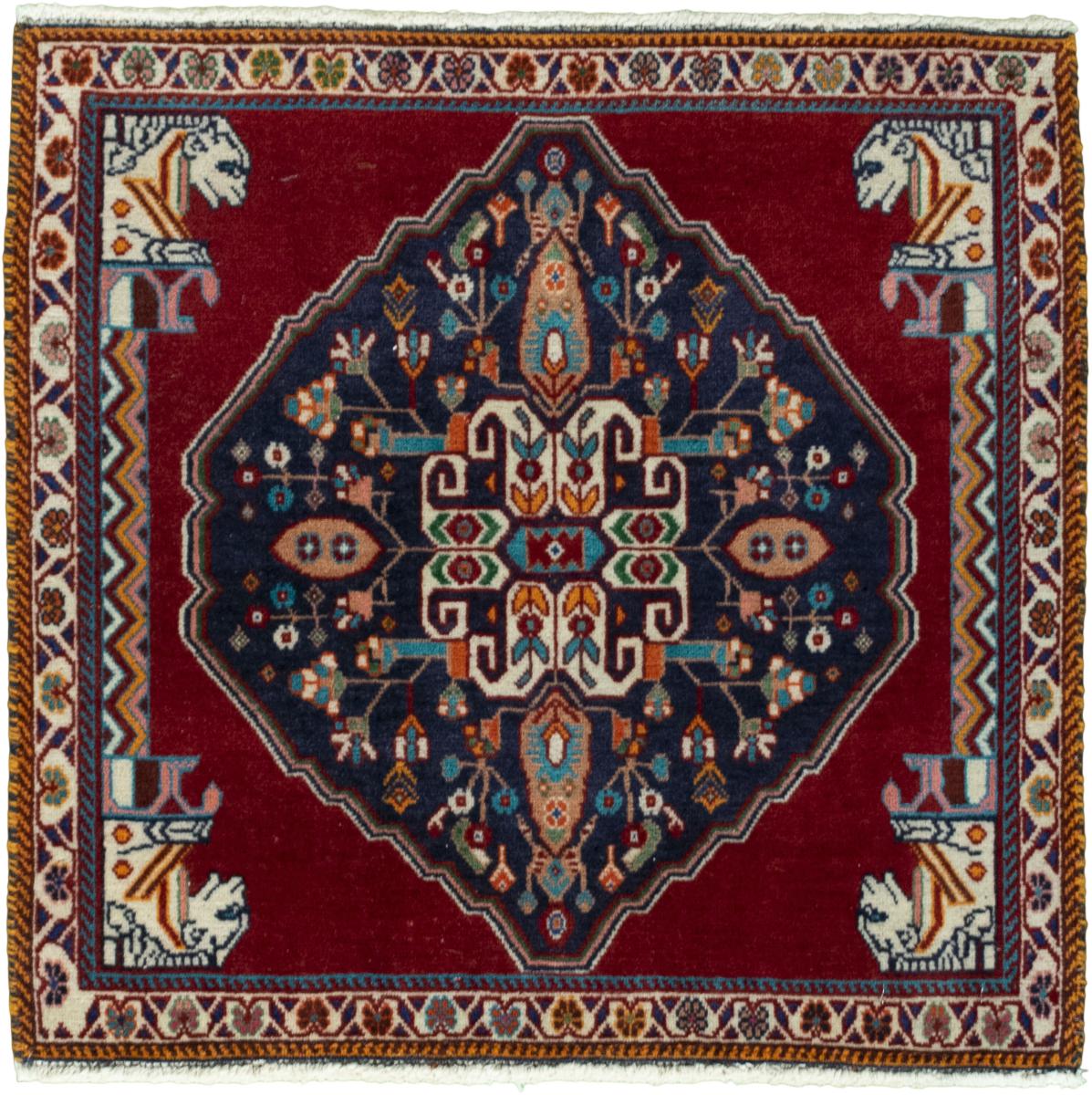 Persian Rug Shiraz 67x69 67x69, Persian Rug Knotted by hand