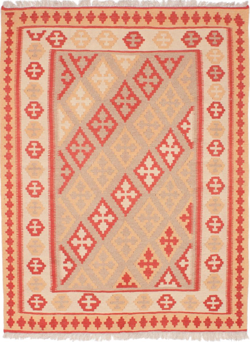 Tapete persa Kilim Fars 6'6"x4'9" 6'6"x4'9", Tapete persa Tecido à mão