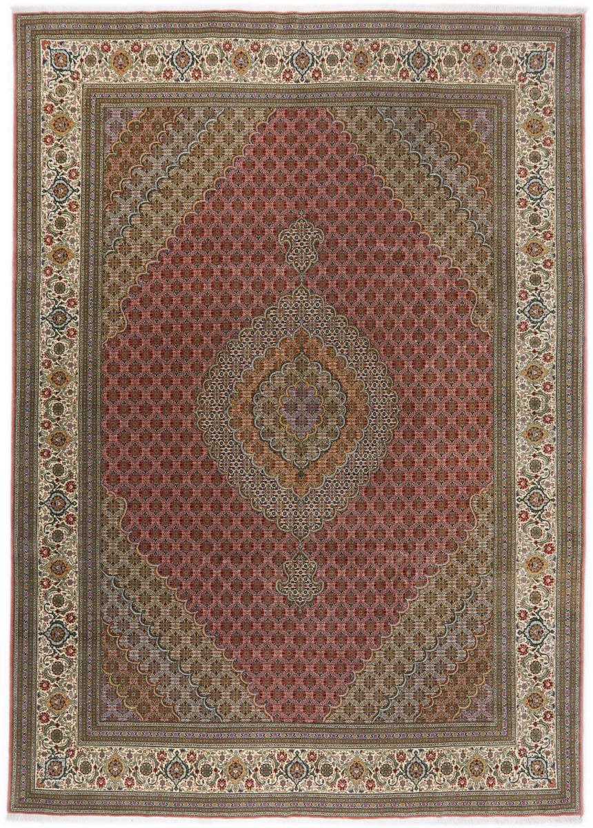 Tapete persa Tabriz Velho 347x244 347x244, Tapete persa Atado à mão