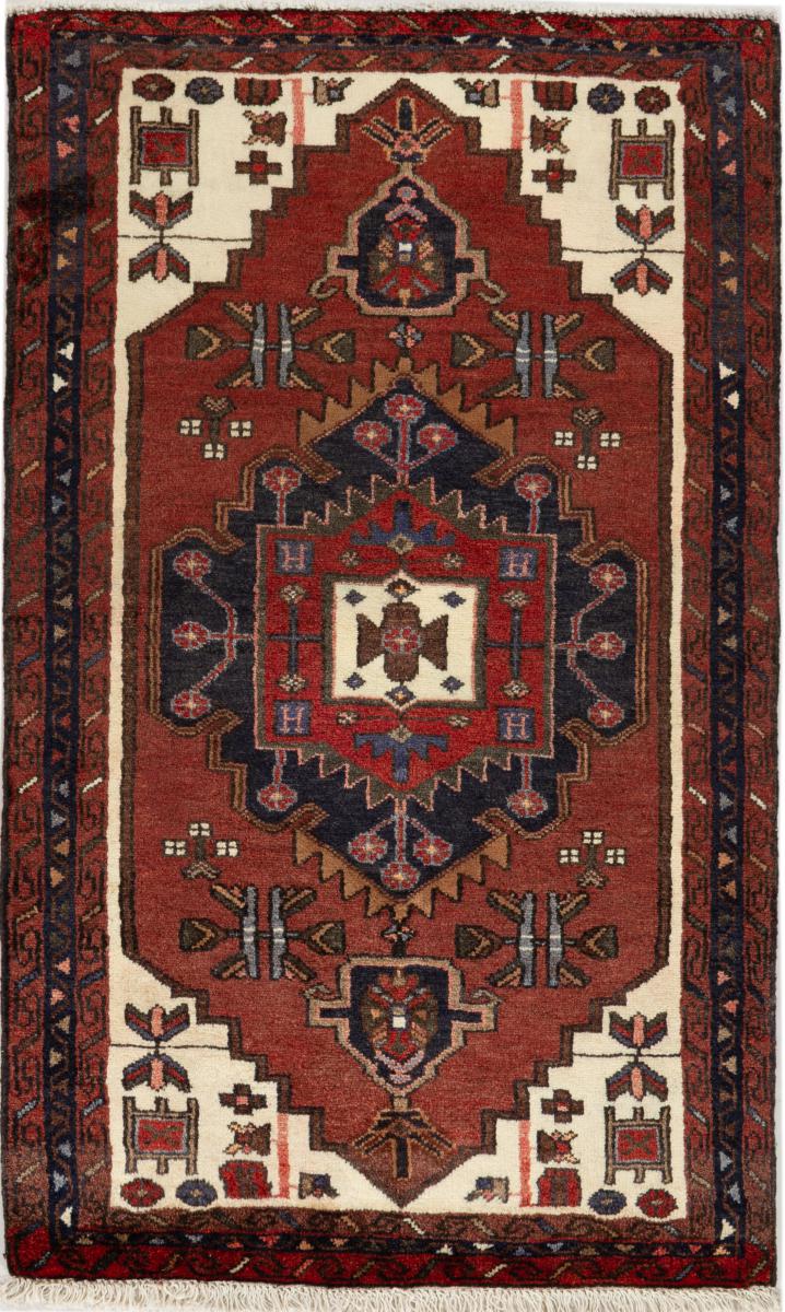 Alfombra persa Khamseh 129x76 129x76, Alfombra persa Anudado a mano