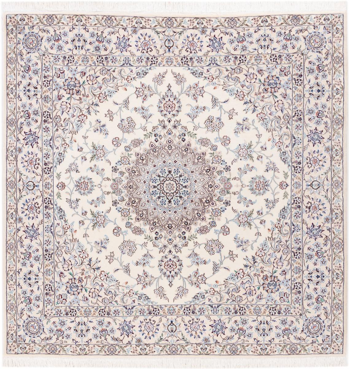Persian rug Nain 9La 205x200 205x200, Persian rug Hand-knotted
