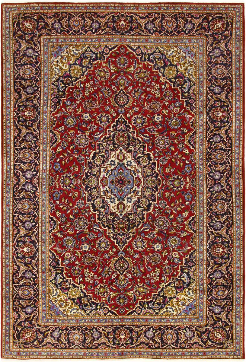 Alfombra persa Keshan 361x246 361x246, Alfombra persa Anudado a mano