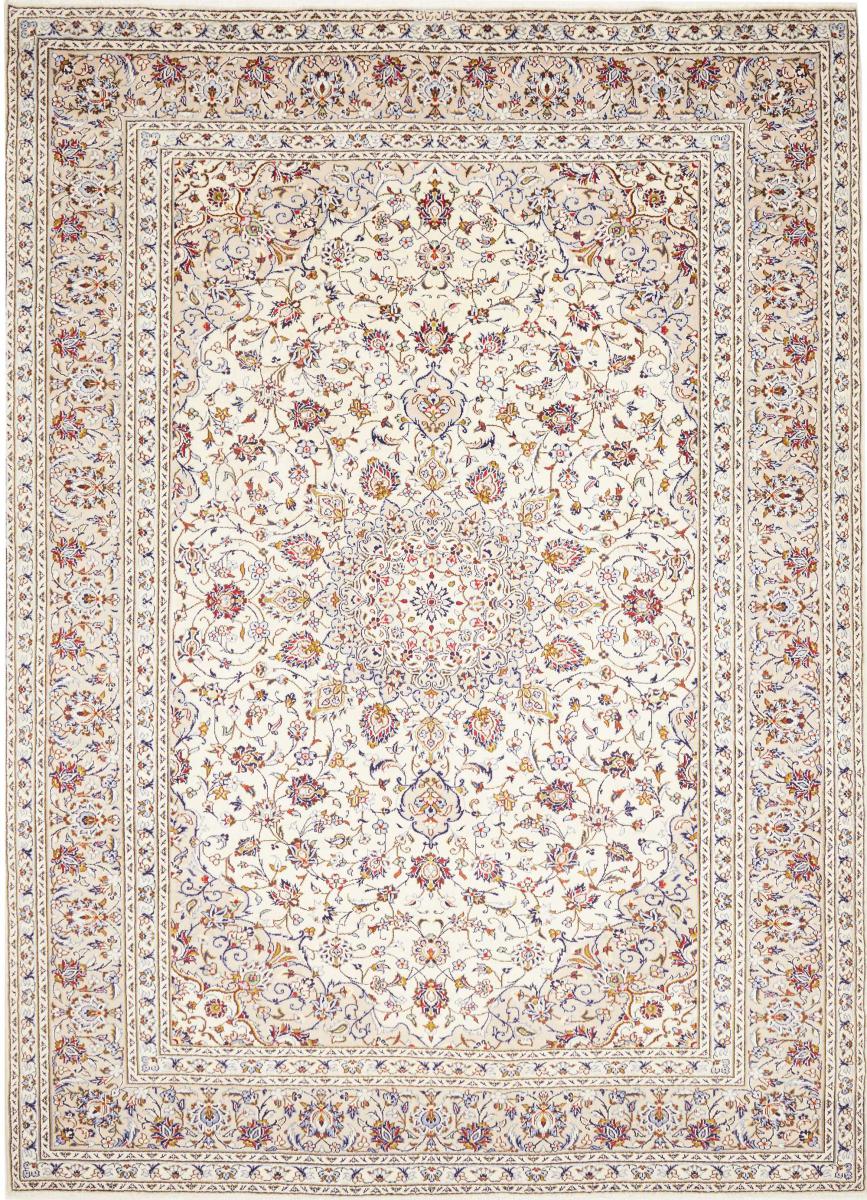 Persisk tæppe Keshan 339x254 339x254, Persisk tæppe Knyttet i hånden