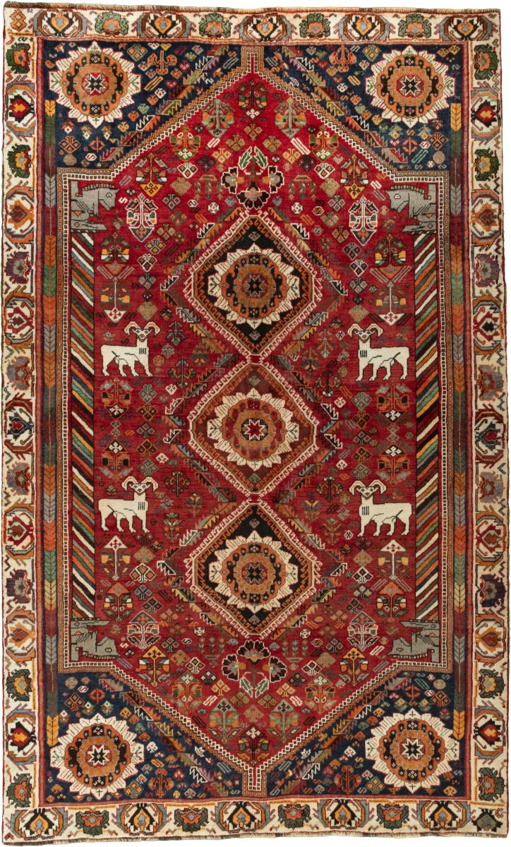 Persian Rug Shiraz 289x181 289x181, Persian Rug Knotted by hand