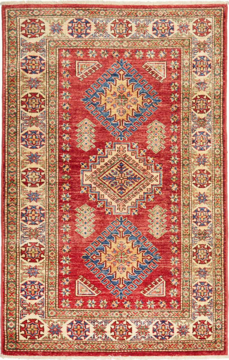 Tapete paquistanês Kazak 146x104 146x104, Tapete persa Atado à mão