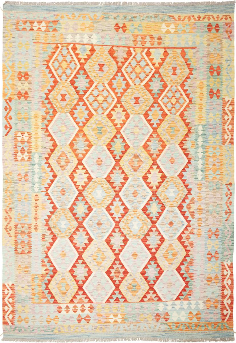 Tapis afghan Kilim  Afghan 289x205 289x205, Tapis persan Tissé à la main