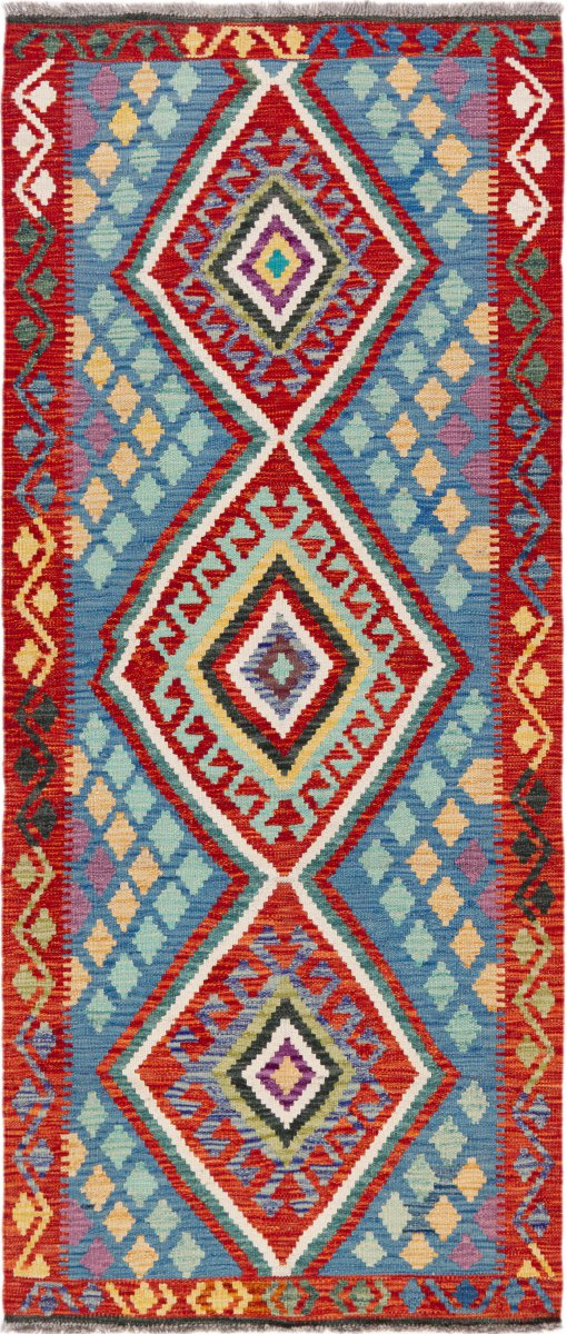 Afghan rug Kilim Afghan 194x82 194x82, Persian rug Handwoven