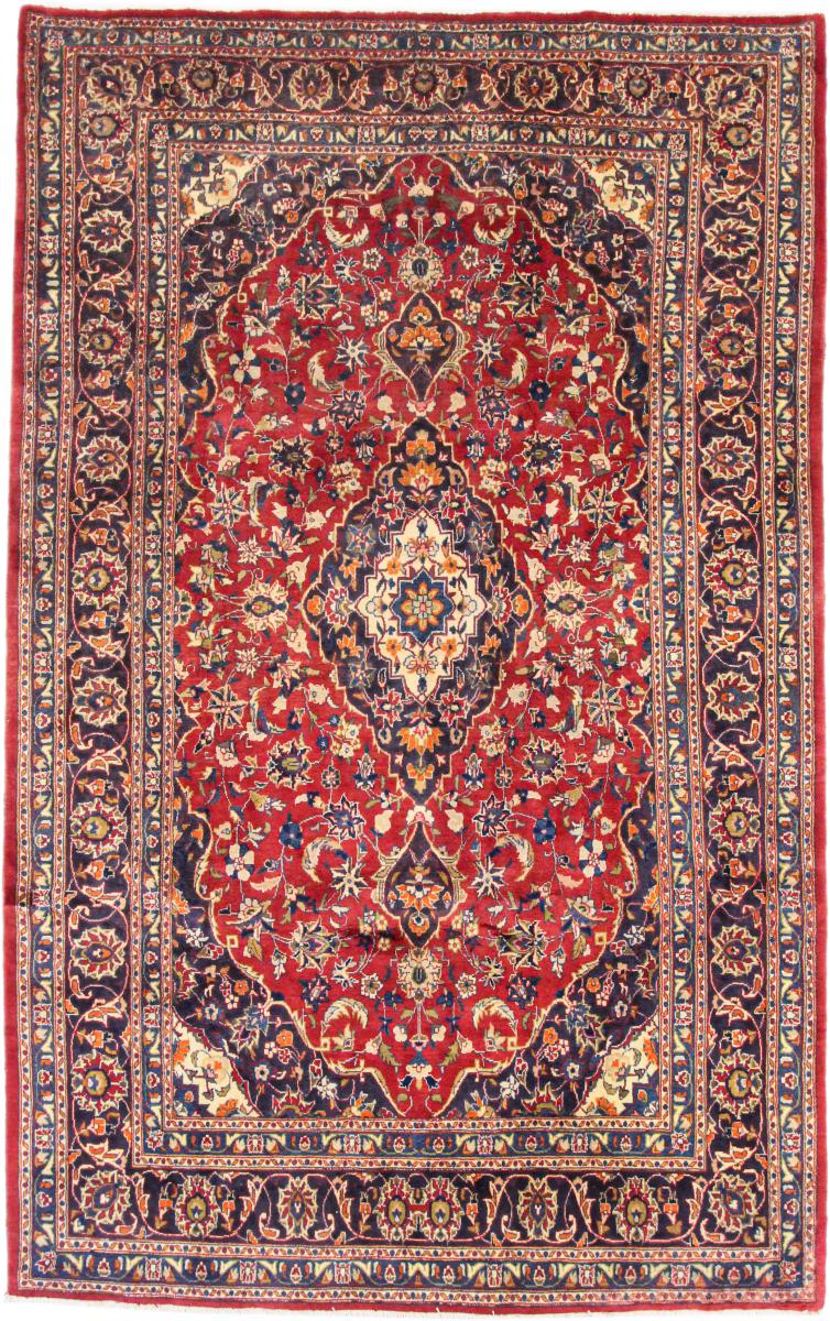 Persisk tæppe Mashhad 301x201 301x201, Persisk tæppe Knyttet i hånden