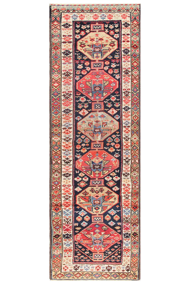 Περσικό χαλί Malayer πολύτιμα λόγω παλαιότητας 186x94 186x94, Περσικό χαλί Οι κόμποι έγιναν με το χέρι